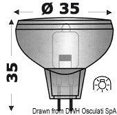 Lampadina alogena 24 V
