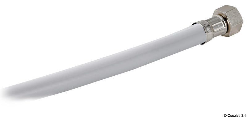 Tubo doccia PVC bianco 4 m