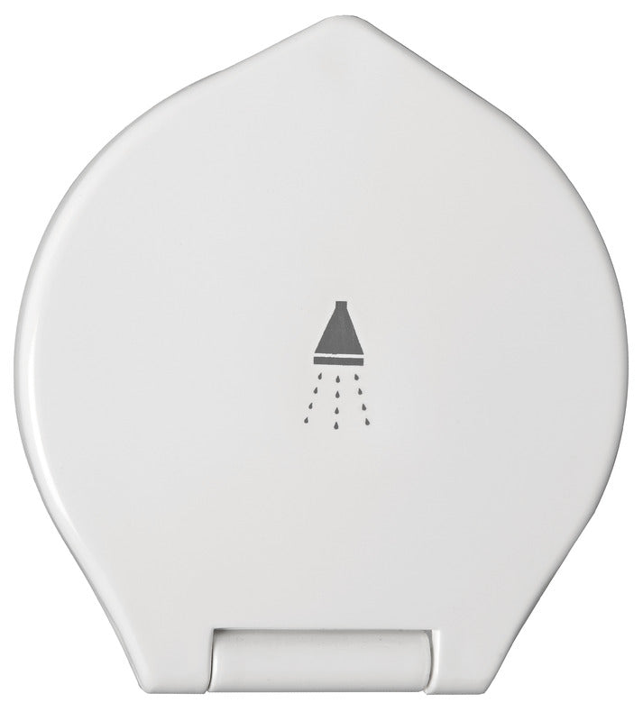 Doccia Elegant bianca tubo PVC 4 m a parete