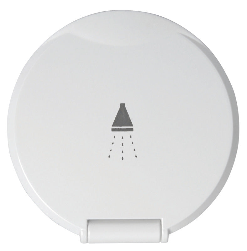 Doccia Classic Evo bianca tubo PVC 2,5 m  a parete