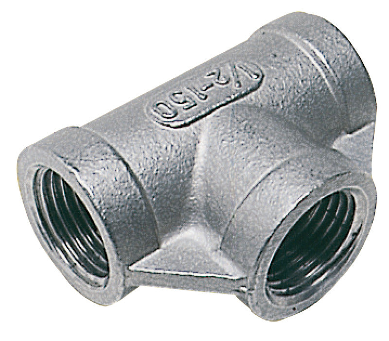 Raccordo T inox femmina/femmina/femmina 2