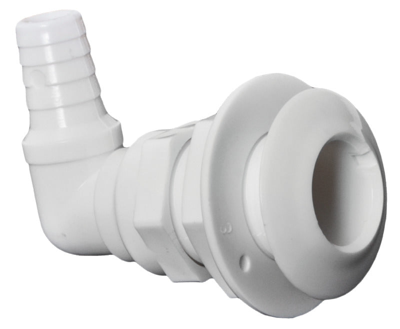 Scarico mare plastica 90°  1 x 25 mm