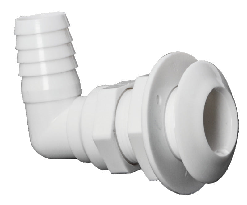 Scarico mare plastica 90° 1 x 19 mm