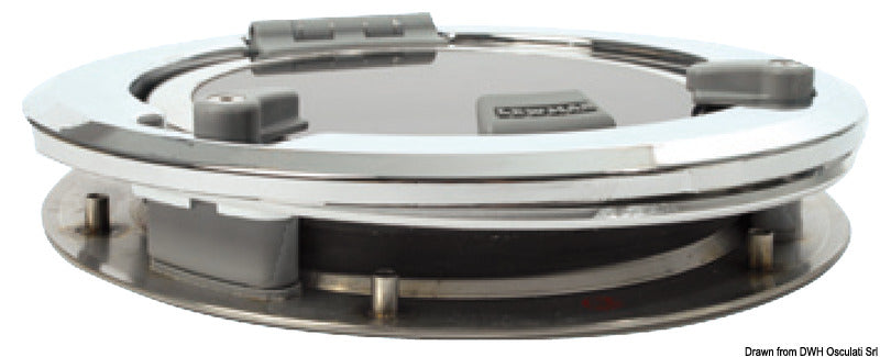Oblò tondo inox Lewmar Ø 300 mm