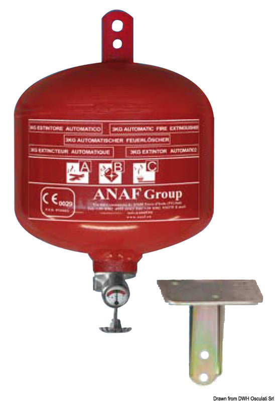 Estintore automatico 3 Kg