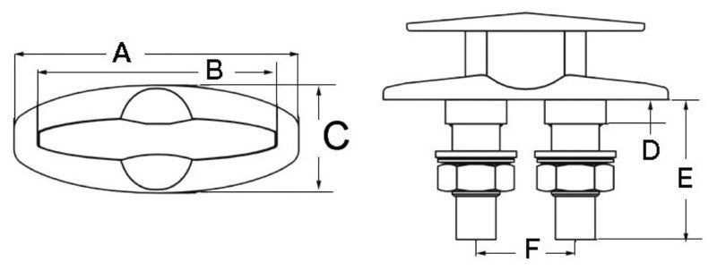 Bitta scomparsa Retracts 185 mm