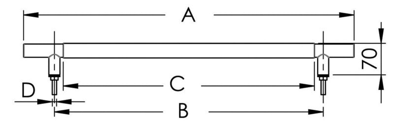 Corrimano Deluxe 450 mm
