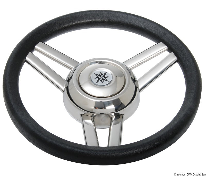 Volante Magnifico 3 razze Ø mm 350 nero