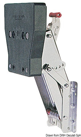 Supporto motore inox Mega