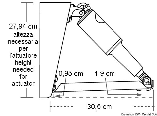 Kit flap Lenco Edge 305 x 229 mm