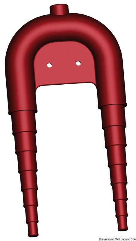 Antisifone montaggio a parete