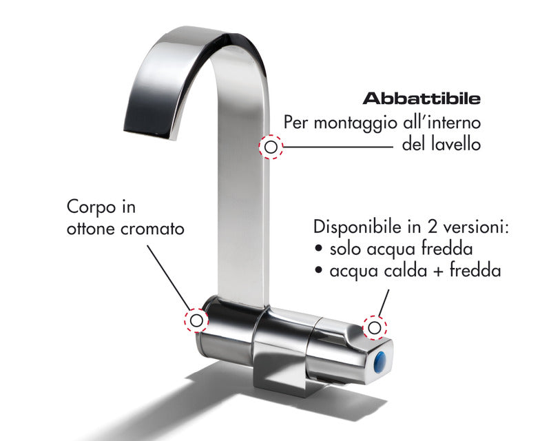 Rubinetto Style solo freddo