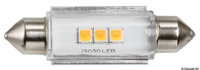 Lampadina LED bianco e verde