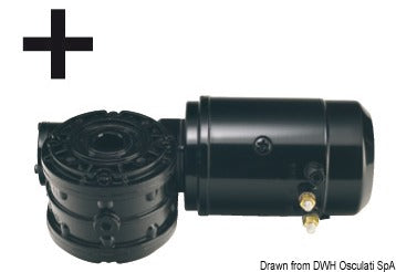 Motoriduttore 1KW Lewmar EVO 45-50 12 V