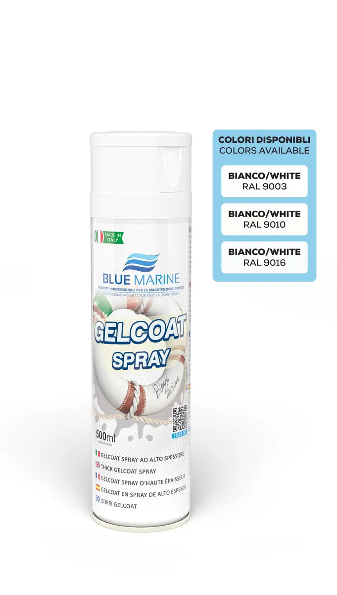 GELCOAT SPRAY BIANCO RAL 9003 - 500ML