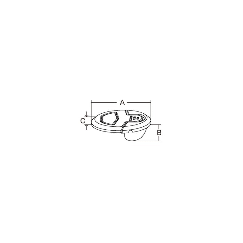 ALZAPAGLIOLO ROTONDO INOX - 5050200 - MARINE TOWN