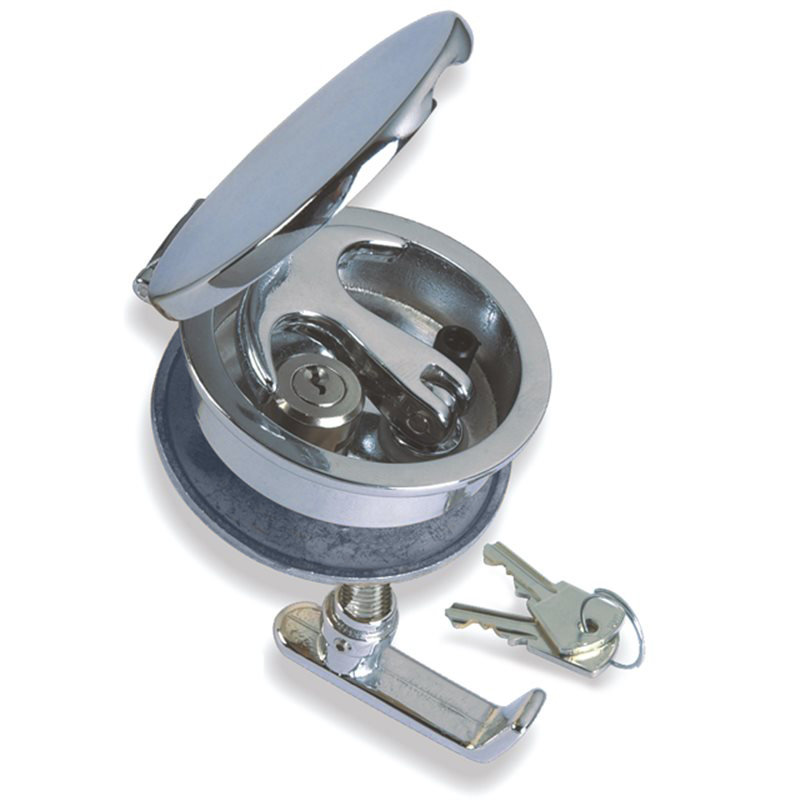 ALZAPAGLIOLO OTTONE CROMATO Ø MM.84 — SKU 5050123 — immagine 1