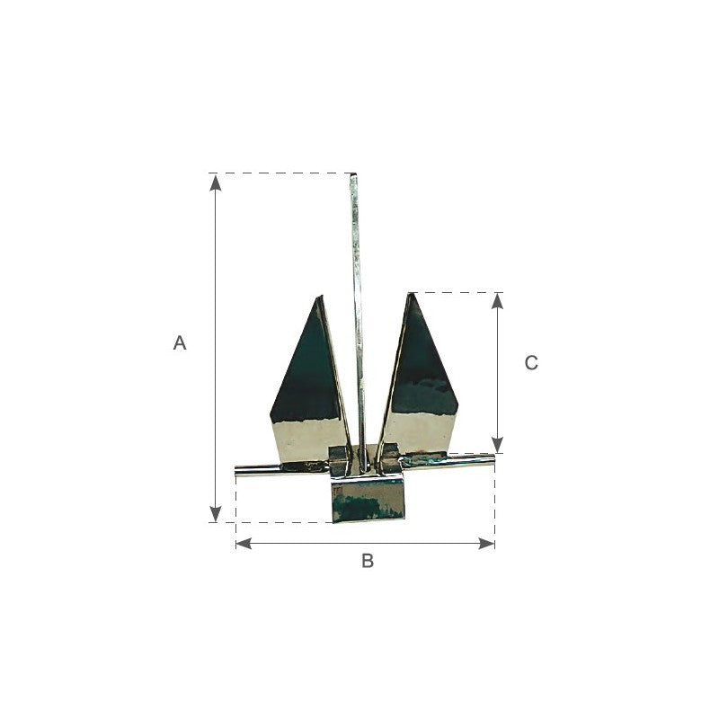 ANCORA TIPO DANFORTH KG.12 - 0202112 - NANTONG FIVE-WOOD IMPORT & EXPORT