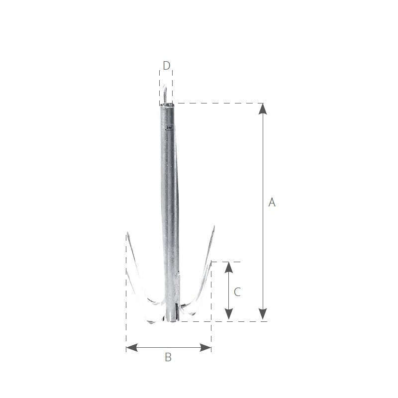 ANCORA ROCKFISH KG.1,300 - P13256 - PLASTIMO