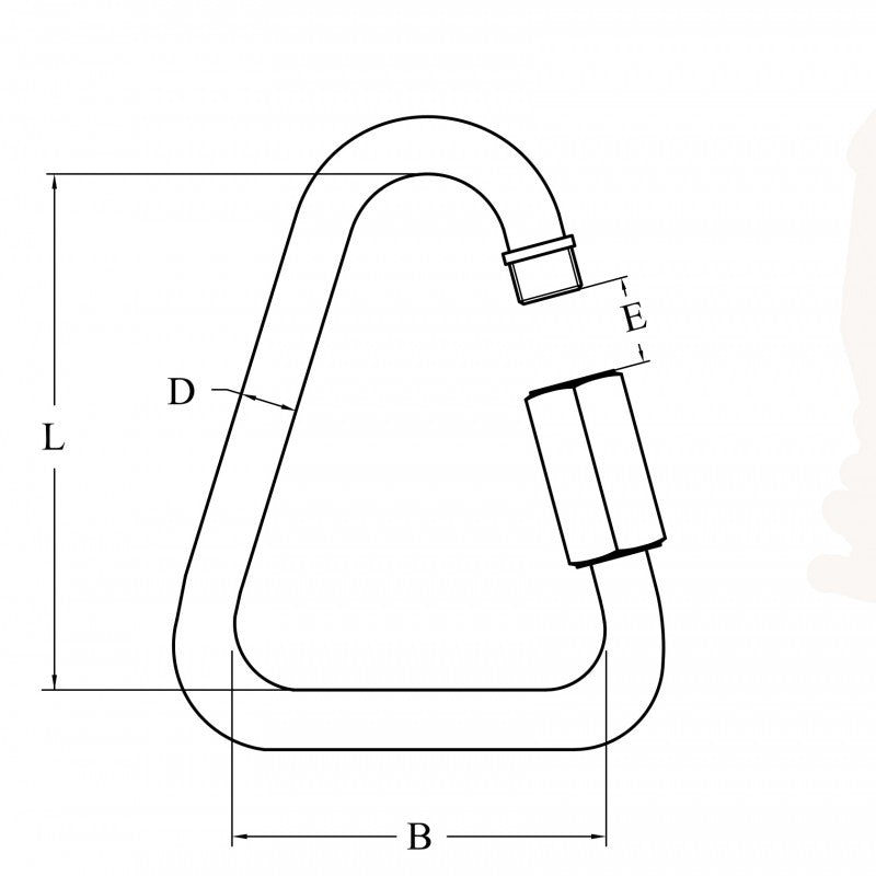 ANELLO A DELTA INOX — SKU 0206784 — immagine 2