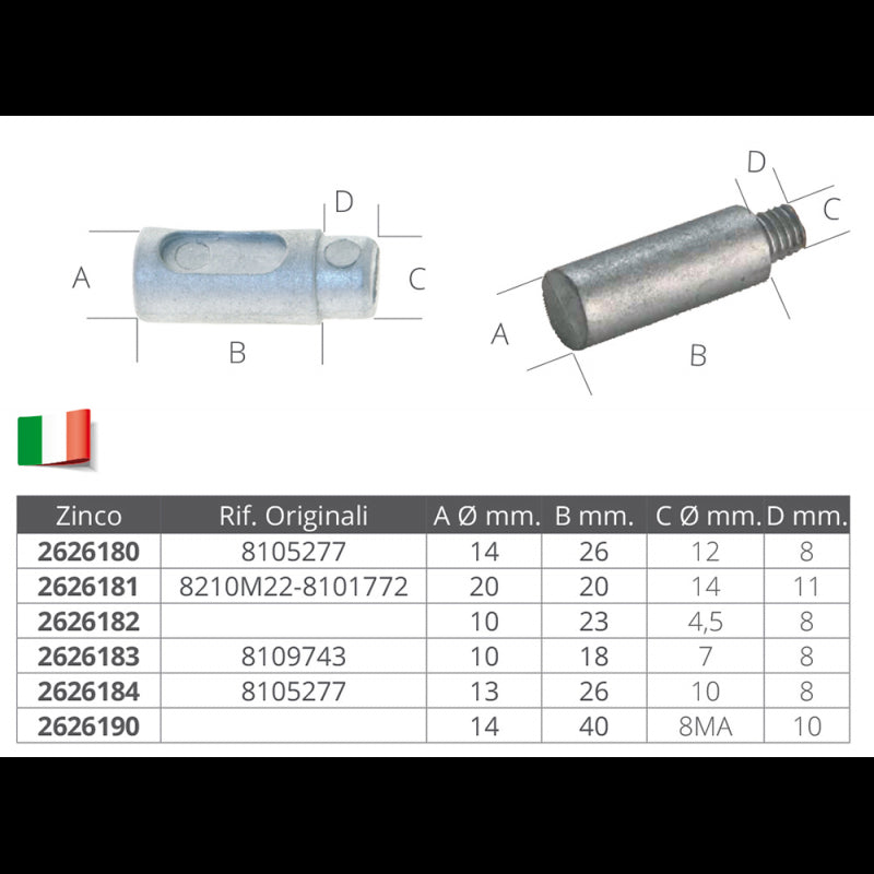 BAROTTO AIFO 8105277 - LOMBARDINI - 2626184 - TECNOSEAL