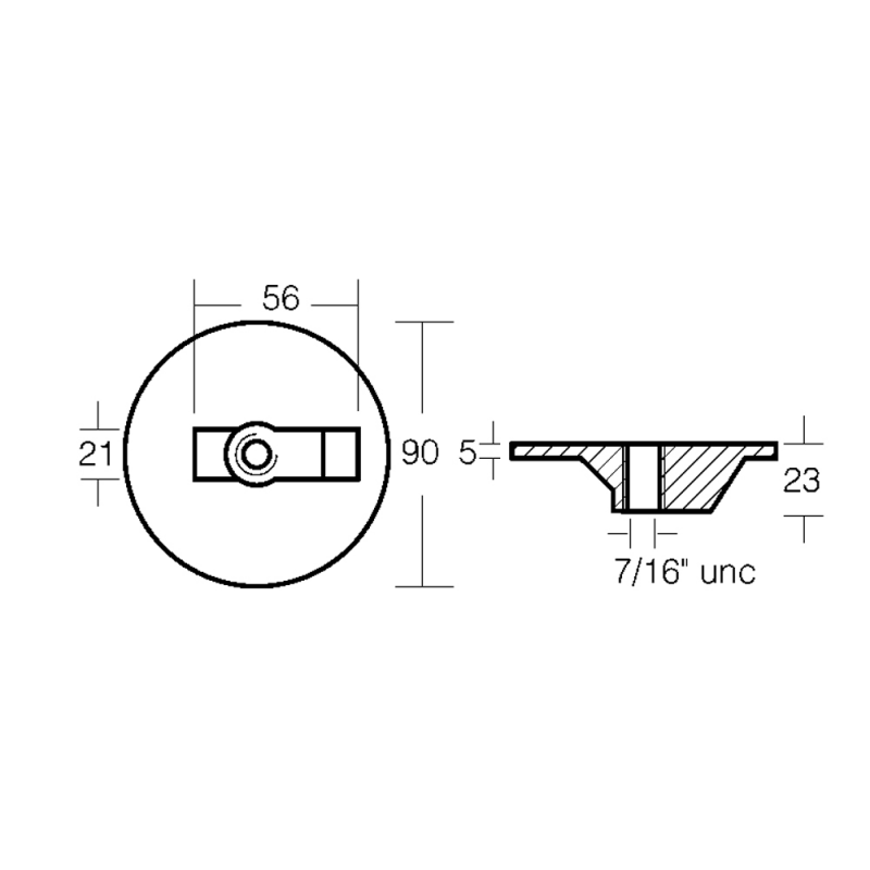 ANODO PER MOTORI MERCURY — SKU 2626333 — immagine 2