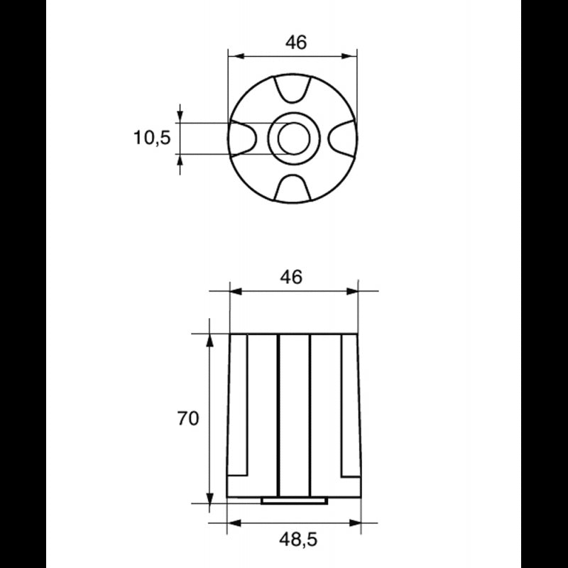 CILINDRO SERIE IPS - 2626541 - TECNOSEAL
