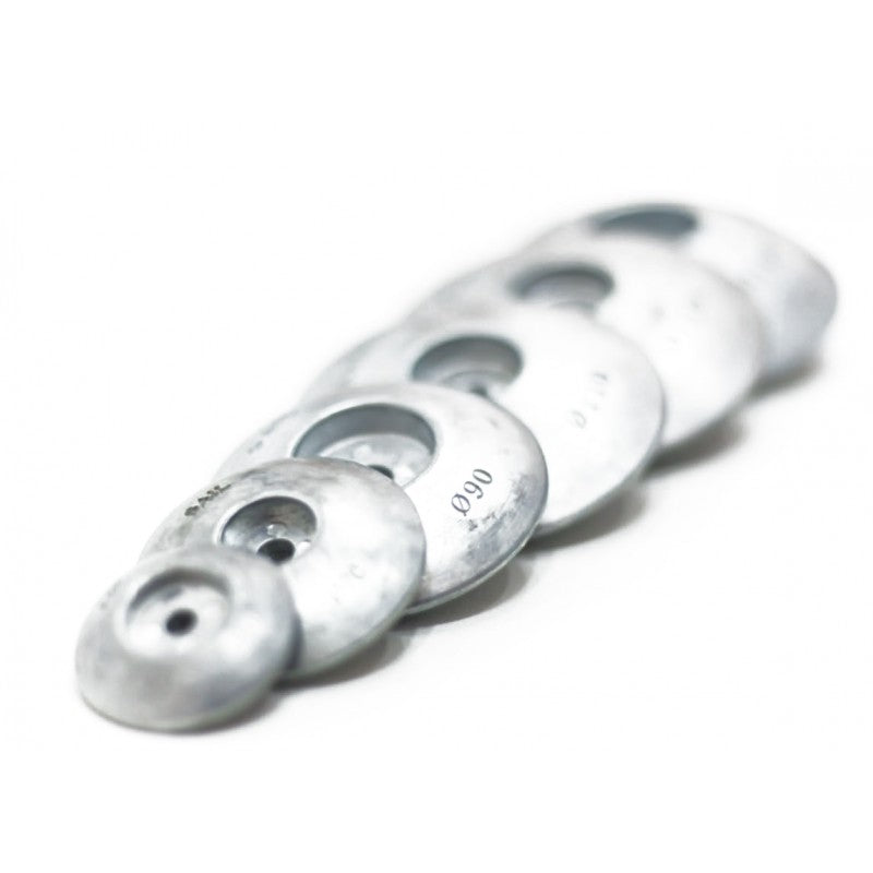COPPIA FLANGE TONDE TONDA Ø90 - P204396 - CROSSEVEN