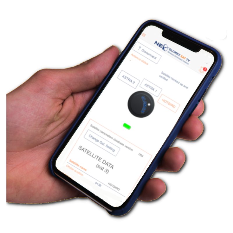 ANTENNA SAT V8100N - 5508101 - GLOMEX