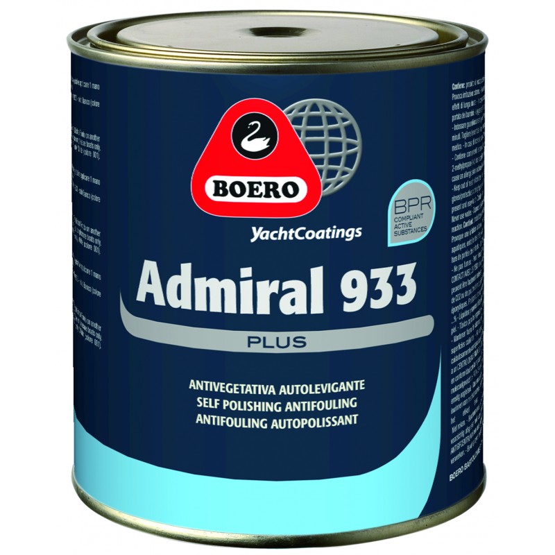 ANTIVEG. ADMIRAL 933 AZZURRO 2,50L - 6467013 - BOERO