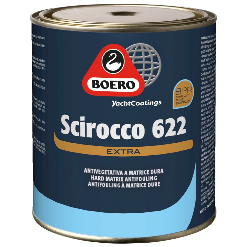 ANTIVEG. SCIROCCO 622 NERO 5L - 6467061 - BOERO