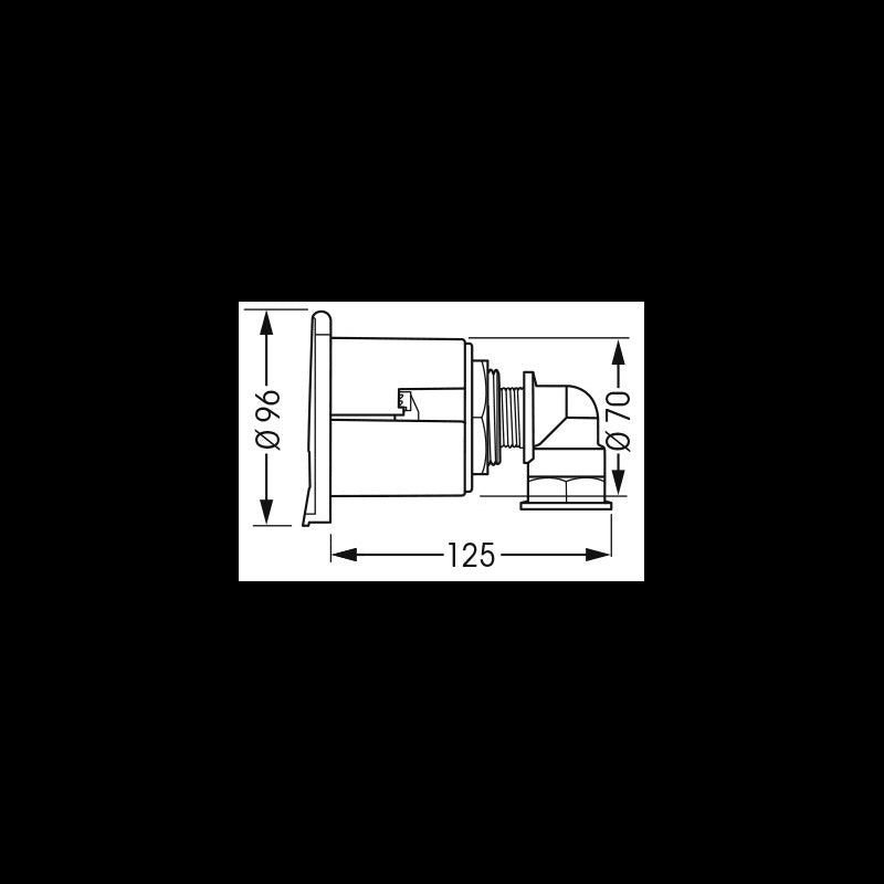 ATTACCO RAPIDO FEMMINA - P67588 - PLASTIMO