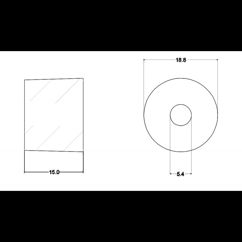 CILINDRO PER MOTORI 300 - 350 HP - 2626462 - TECNOSEAL