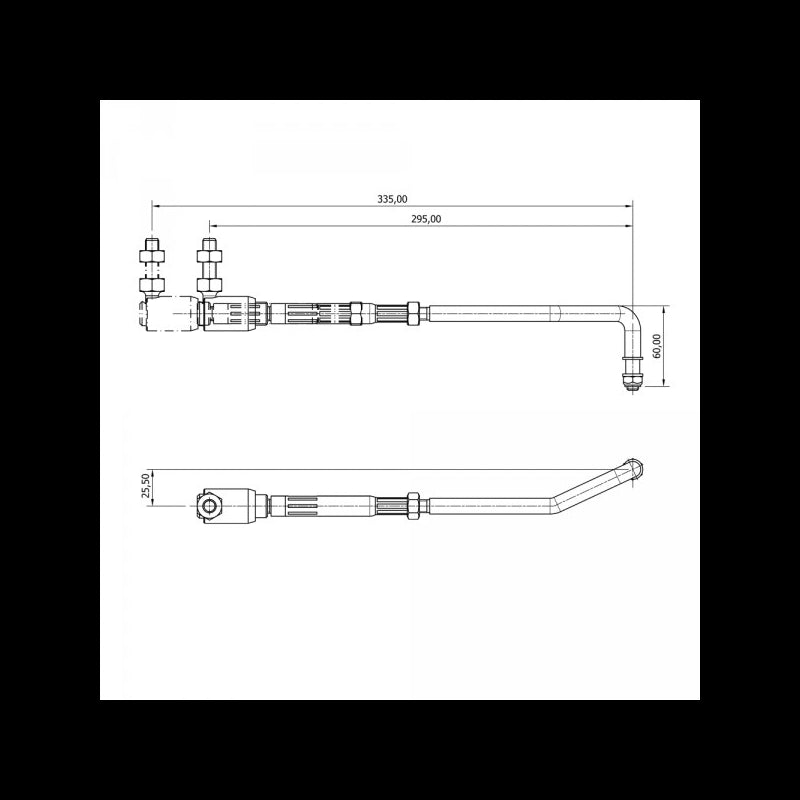 BARRA DI RINVIO REGOLABILE - 4343674 - MAVI MARE