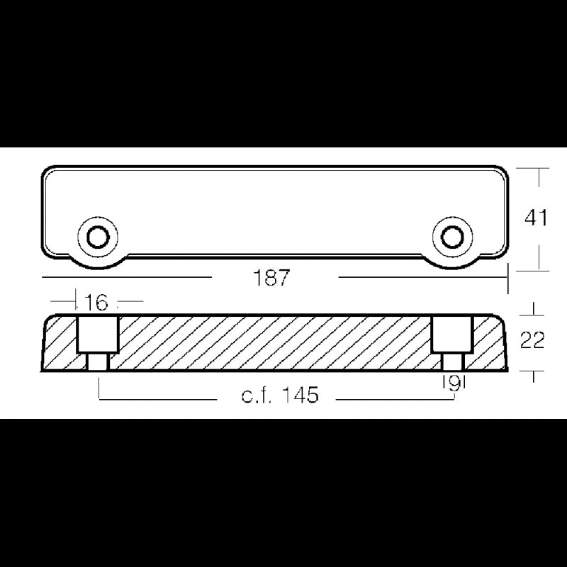 BARRA UNIVERSALE 250-270-280 ALL. - 2626506A - TECNOSEAL