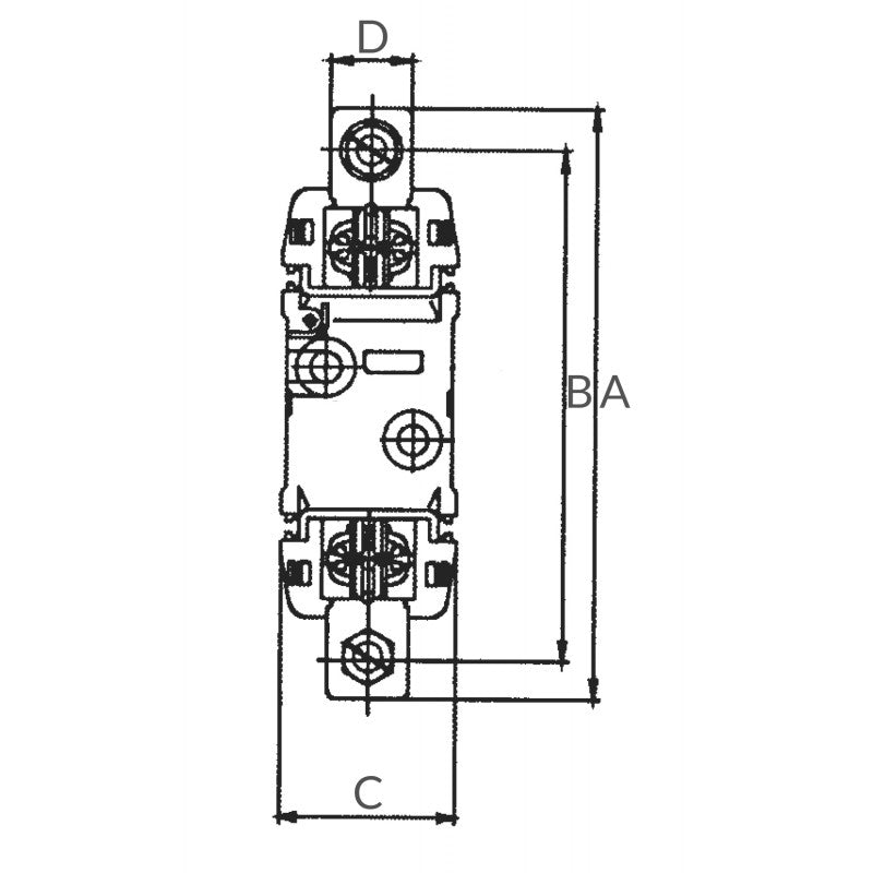 PORTAFUSIBILE PER 200/250AMP - 3925110 - FORNITURE NAUTICHE ITALIANE