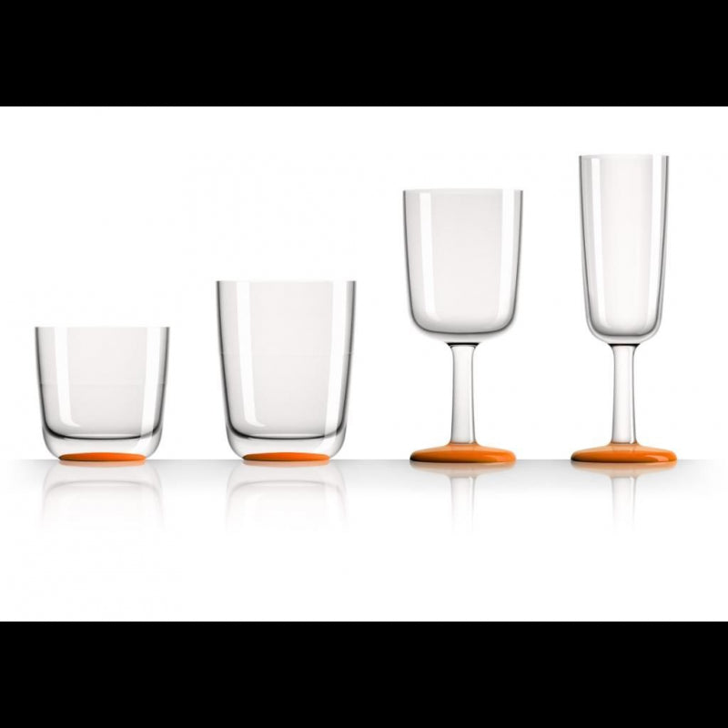BICCHIERE CHAMPAGNE 180 ML ARANCION - P70684 - PLASTIMO