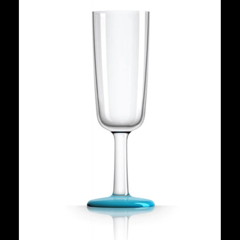 BICCHIERE CHAMPAGNE 180 ML BLU LAGU - P70681 - PLASTIMO
