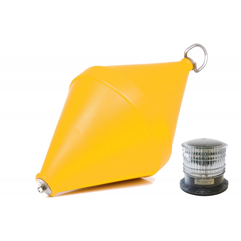 BOA SEGNALETICA GIALLA CON LUCE - 1515781G - CAN SB
