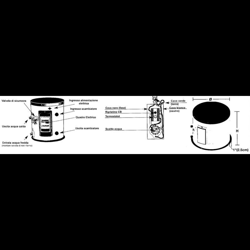 BOILER RARITAN LT. 45,5 - 2410745 - RARITAN