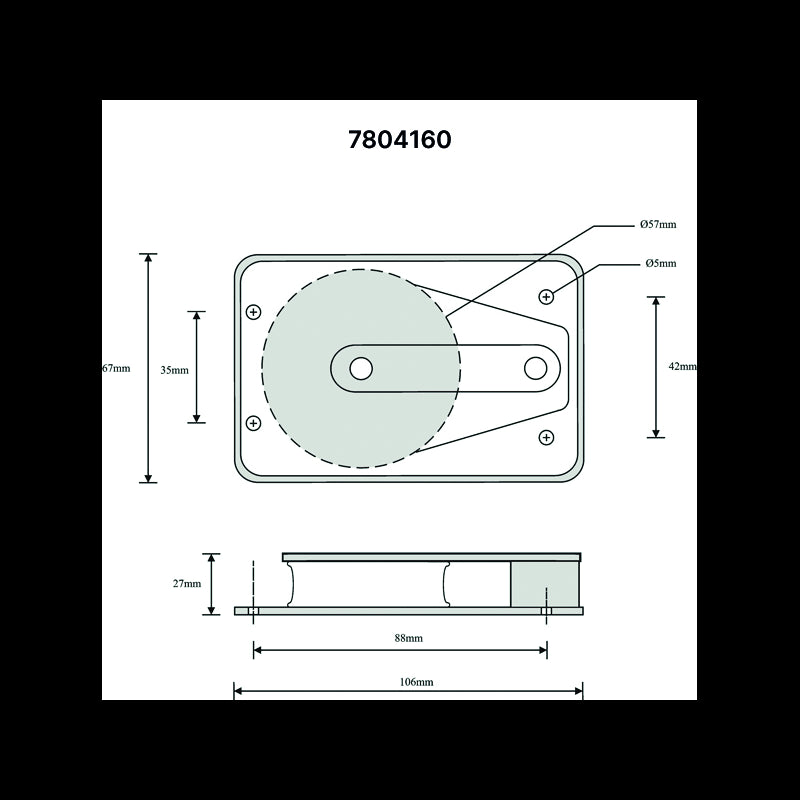 BOZZELLO PIANO Ø MM.12 - 7804160 - BARTON MARINE