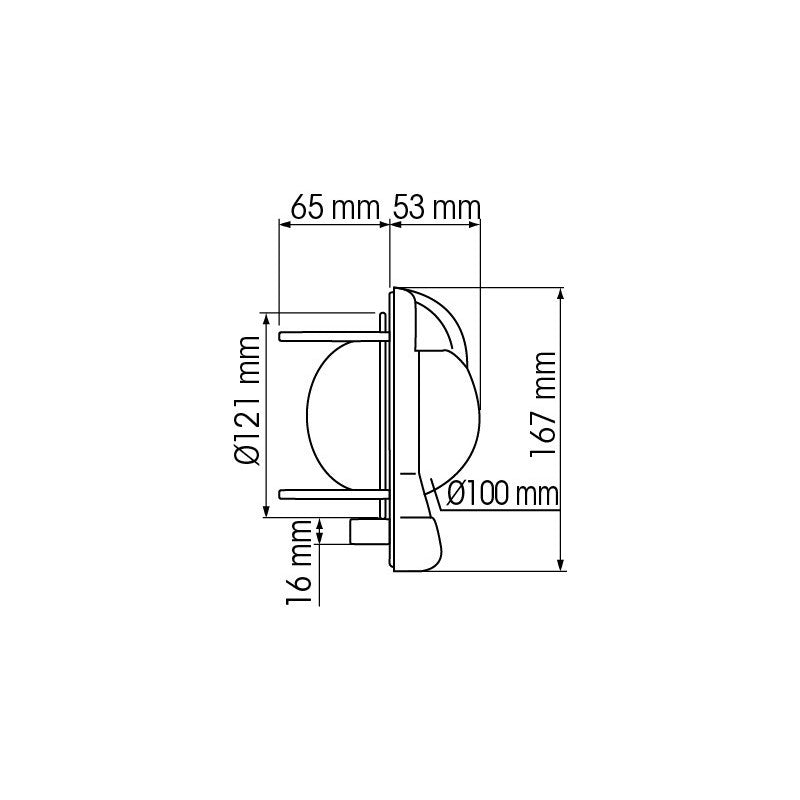 SUPPORTO MONTAGGIO CONTEST 101 - P39201 - PLASTIMO