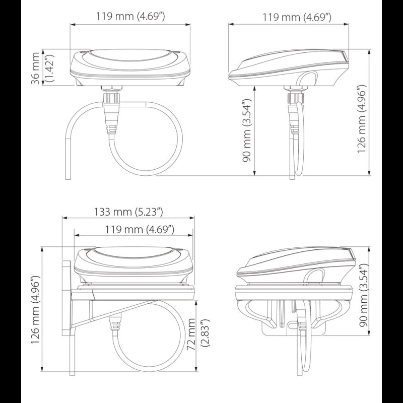 PRECISION 9 BUSSOLA CIECA NMEA 2000 - 5605581 - LOWRANCE