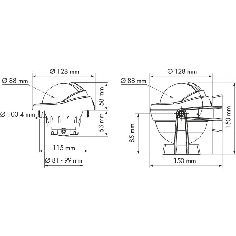 BUSSOLA OFFSHORE 95 - P65741 - PLASTIMO