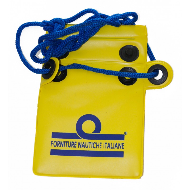 BUSTA P/DOCUMENTI TRACOLLA CM.14X10 - 1410200 - FORNITURE NAUTICHE ITALIANE