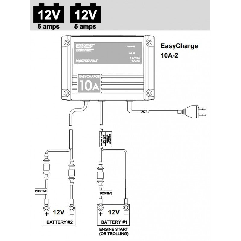 EASY CHARGE 10A - 3941013 - MASTERVOLT