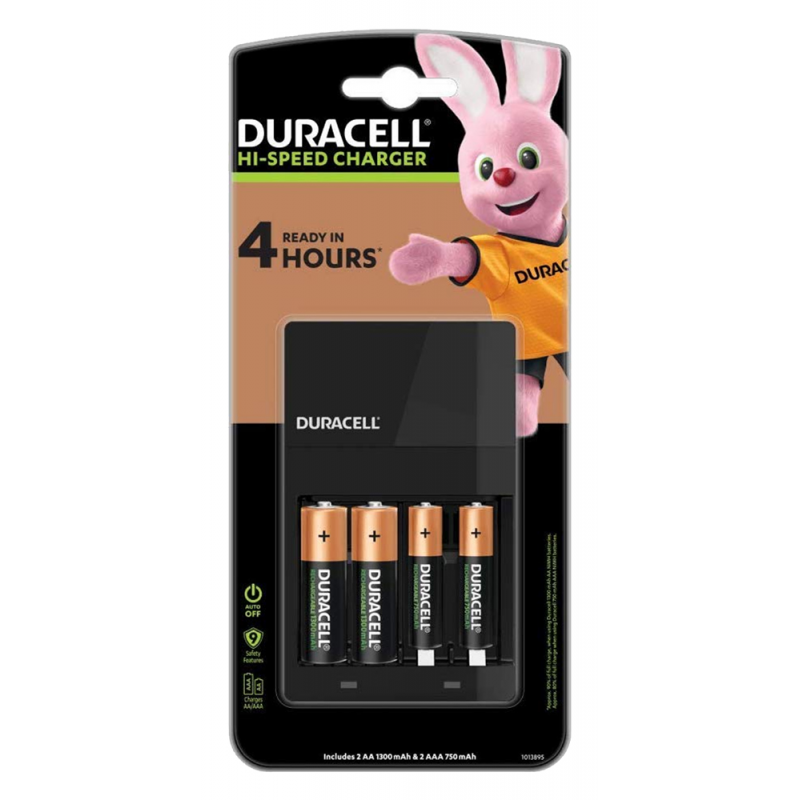 CARICABATTERIE DURACELL 4H - 3985026 - DURACELL