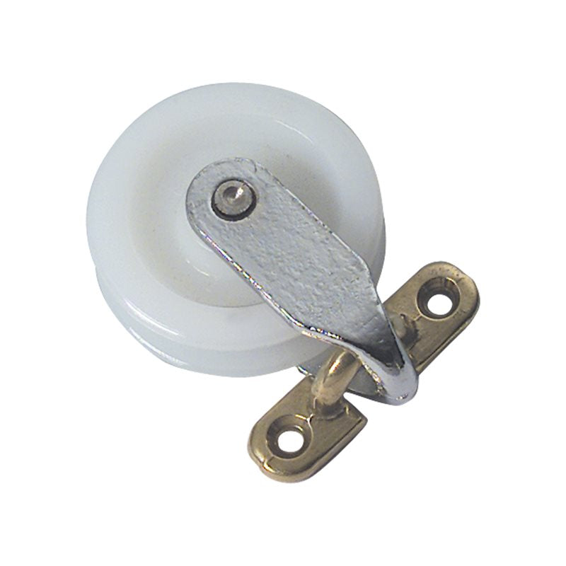 CARRUCOLA IN NYLON E OTTONE - 7878201 - FORESTI
