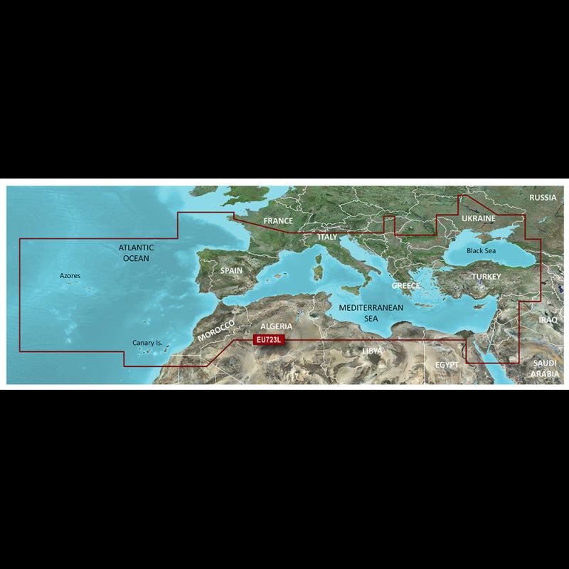 CARTOGRAFIA VEU723L MAR MEDITER. - 5602207 - GARMIN