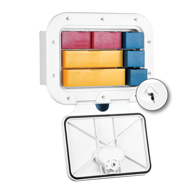 CASSETTIERA PESCA C/CHIAVE - 2523971 - NUOVA RADE